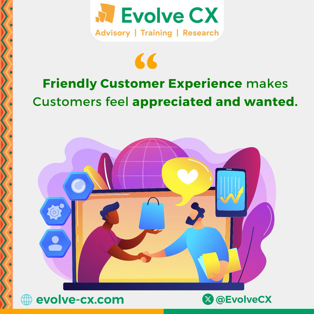 Daily Evolve Insight: 
Customer Experience at its Best with Dr. Lucy Kiruthu
 
#KeepEvolving 
#CustomerExperience