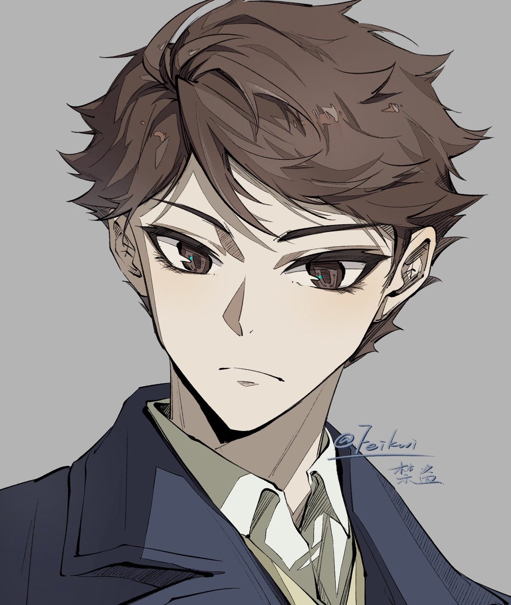feikui1110's tweet photo. drawing exchange with friend #及影 #oikage https://t.co/t5D3nVPdvB
