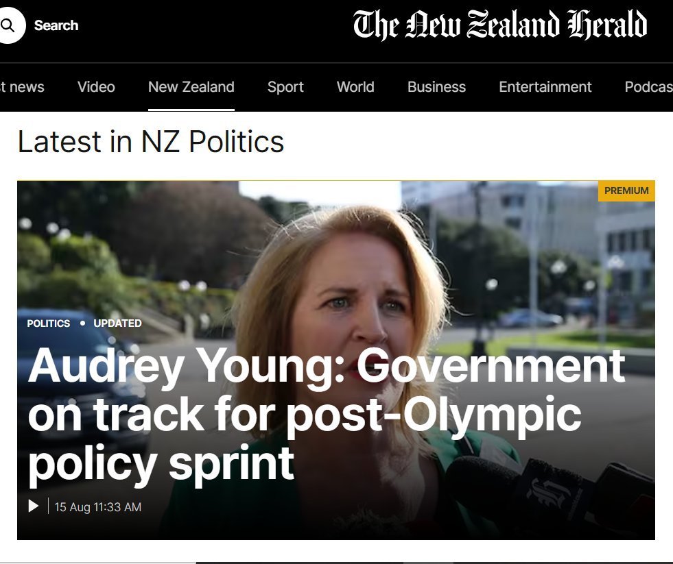 Fearfacts's tweet photo. @1NewsNZ Would that be the plan to have their chums at NZME run their brazen PR every day and call it news?
#OnceWereReporters
#NZMEWhereNatsRideForFree
#PremiumContempt https://t.co/5zMcoIG4rb