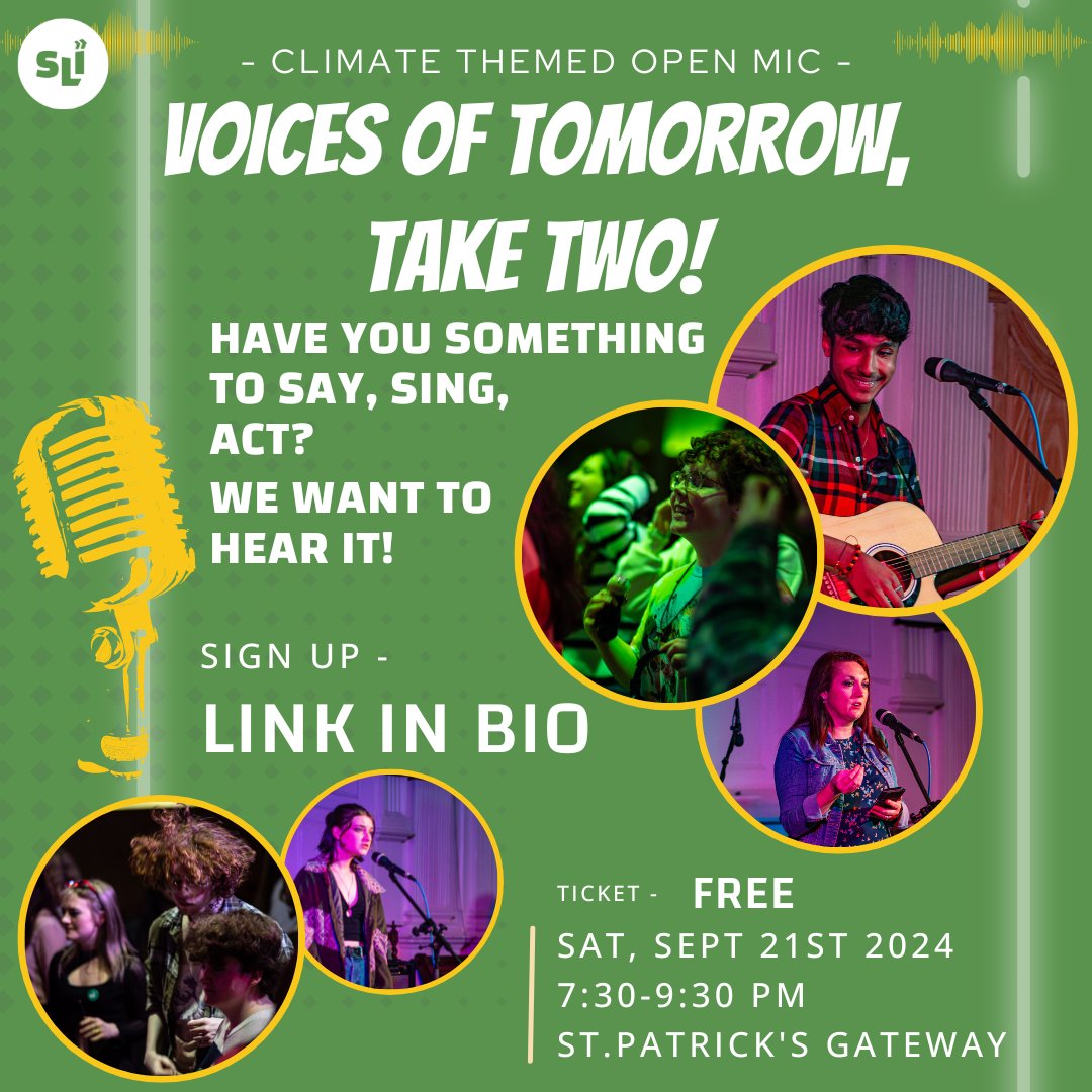 Looking for a sign you should speak out? Well, this is it! Sign up now - link in bio!
The topics are endless - waste, plastics, bees, trees, love, war, rights, rising tides, fast fashion, fears, hopes, solutions, what we want to see, what we to do, what we want leaders to do!