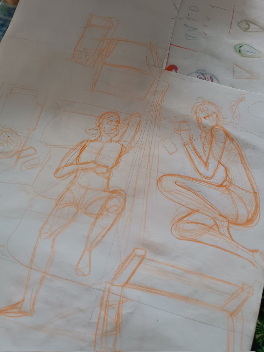 cofitonya's tweet image. Pose practice. To enter art university it seems that I have to have a portfolio of many drawings, I still have no idea how to do it😭😭
#posepractice