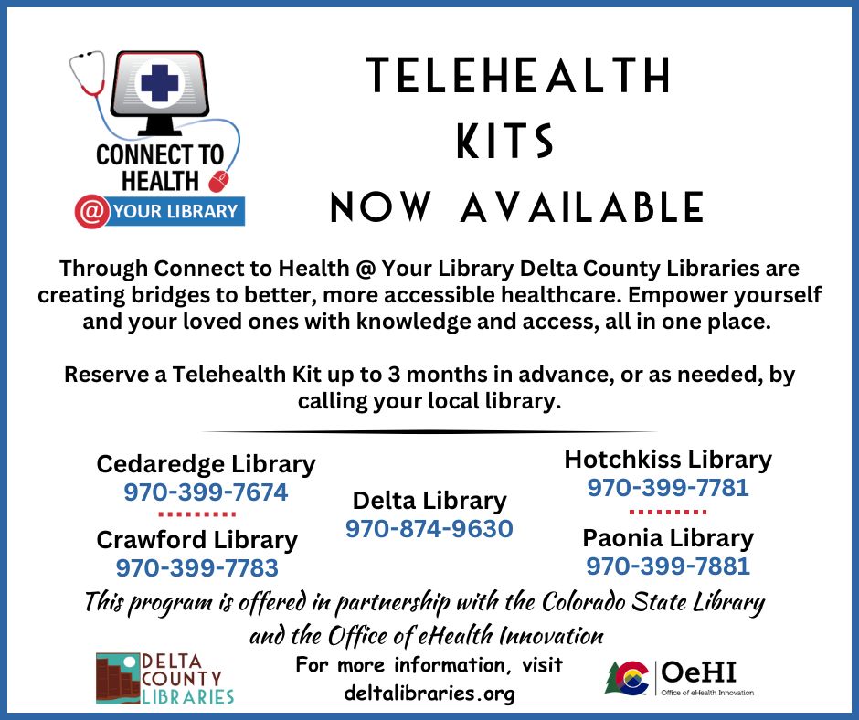 Delta County Libraries tweet media