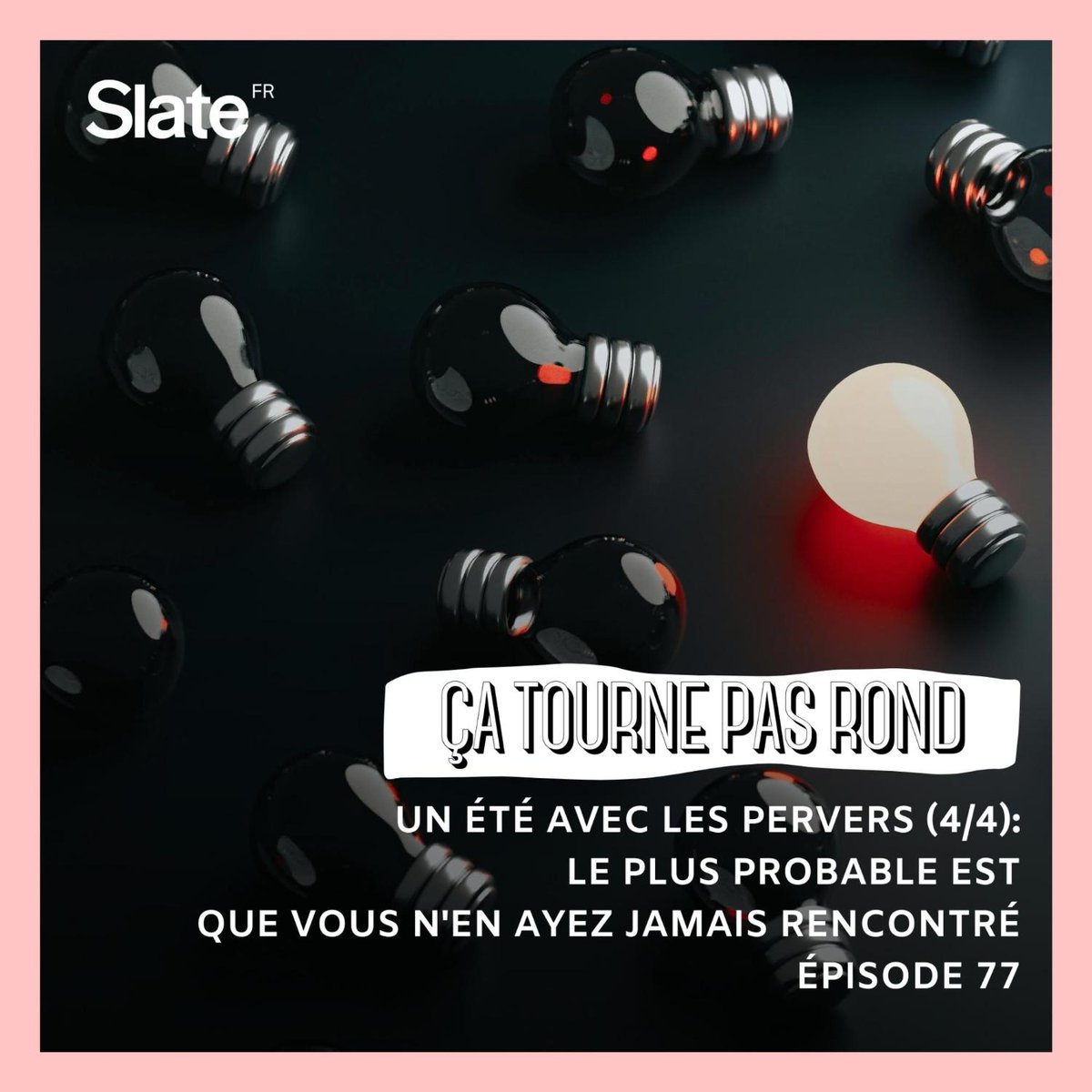 Dans ce 4ème et dernier épisode de notre série d'été, Mardi Noir nous apprend à reconnaitre un pervers. Sont-ils rares? Seraient-ils, au contraire partout?

C’était le dernier épisode de Ça tourne pas rond. Merci à tous de nous avoir écouté jusqu’ici 👋

👉bit.ly/3M8MWGa