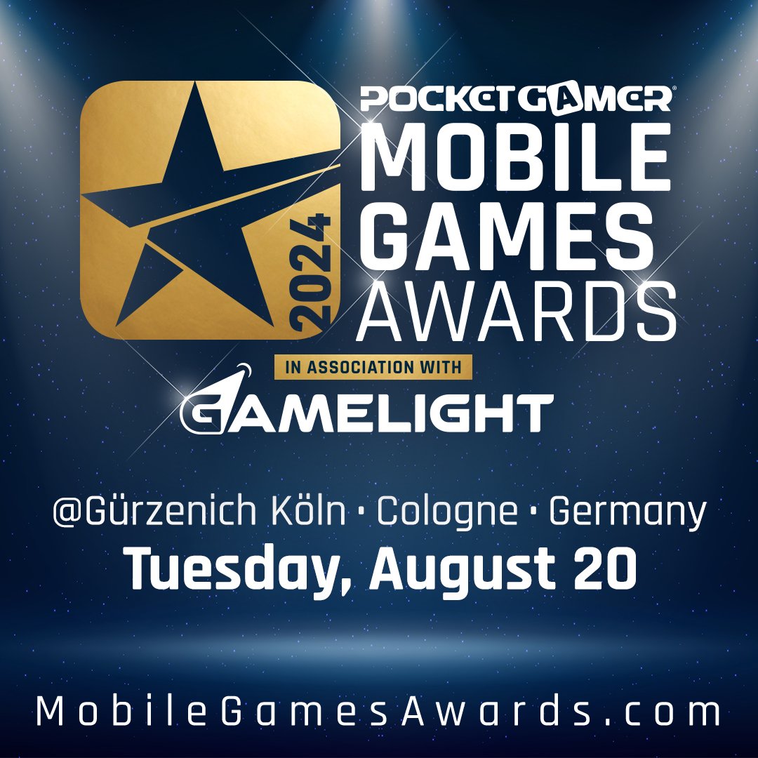 Only two hours left before #MobileGamesAwards2024!

Who's going to win? 👀 

Keep an eye out for the winners - announcements coming soon!

👉 mobilegamesawards.com