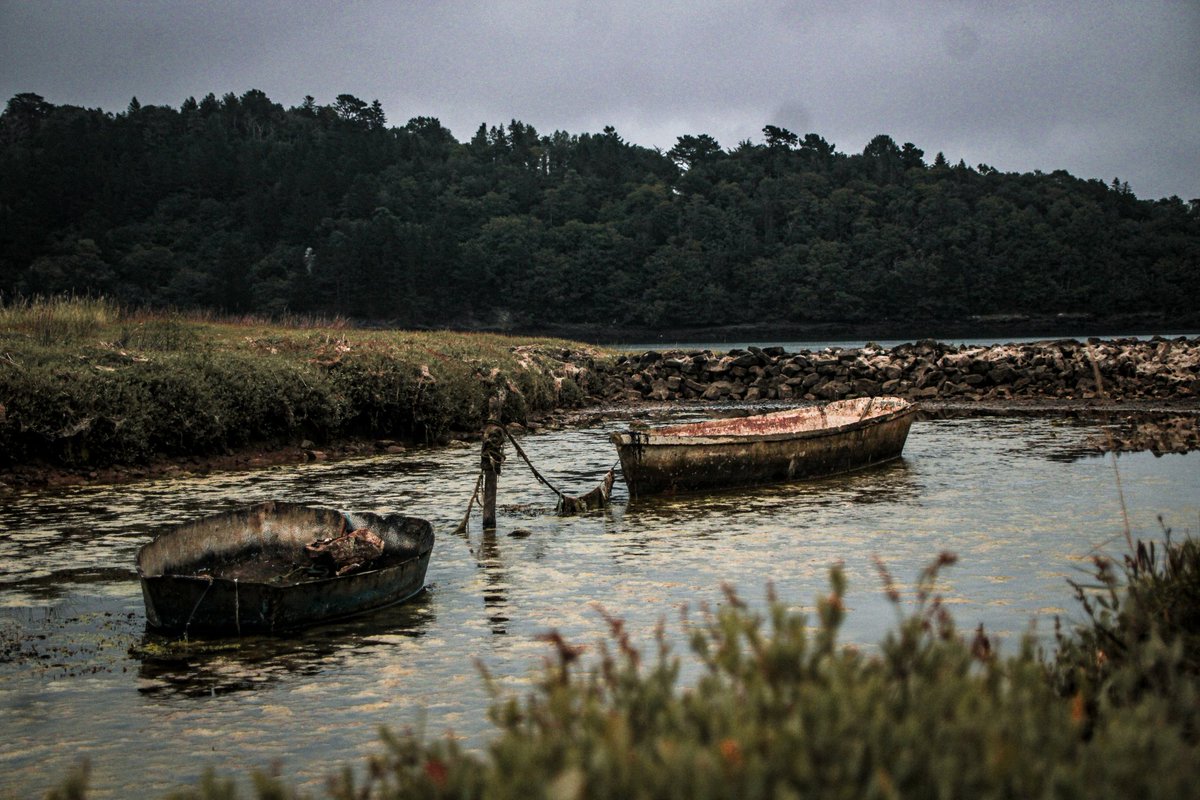 Il existe une rivière bretonne où les navires viennent mourir dans une ambiance lugubre 📸

Le post-apo ça rend bien en photos !