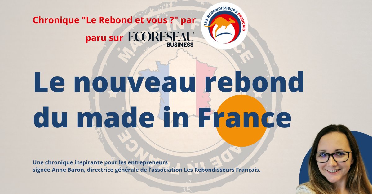 RebondisseursFR's tweet photo. 🇫🇷 #Chronique Dans @ecoreseau comment des entreprises françaises réinventent leur production pour s'adapter aux défis actuels et aux attentes des consommateurs, avec @luniimaginaire et @leslipfrancais : https://t.co/afLhOxKhC0
@ggibault @fabdevelay @ppelouzet @christinesoto https://t.co/6S6Kdmcbvw