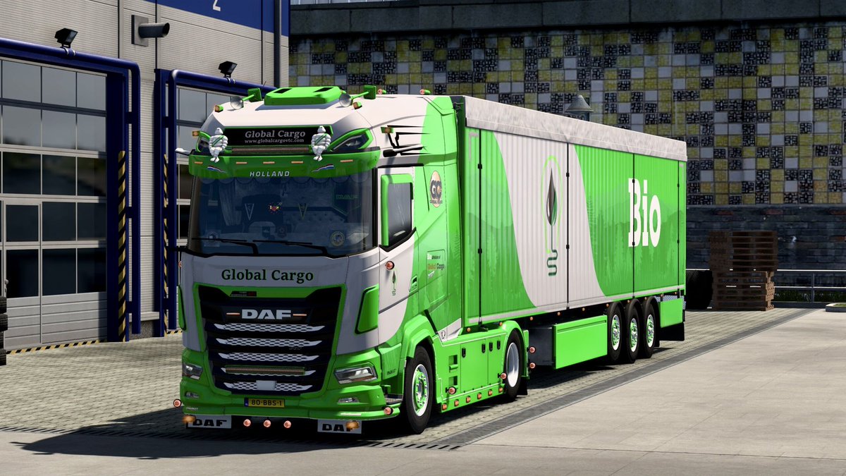 ErwinRij's tweet photo. @SCSsoftware Yes my fresh new DAF https://t.co/WtjCfhUYZO