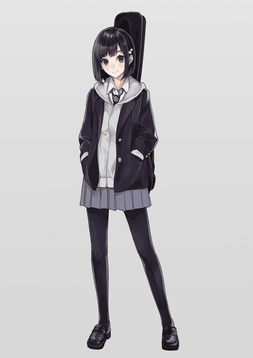 「#お前が描いた創作女子を見せろ 」|あしやひろのイラスト