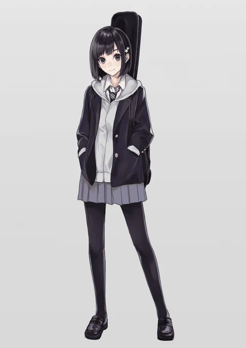 #お前が描いた創作女子を見せろ 