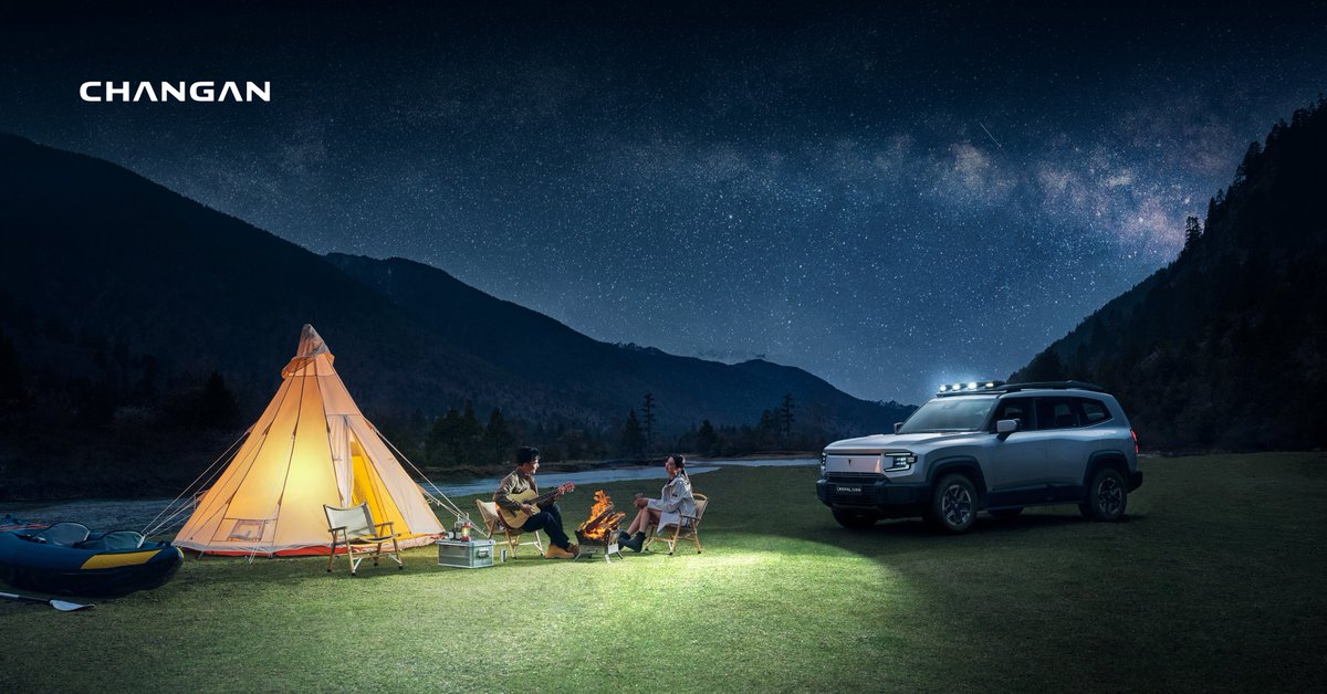 globalchangan's tweet photo. My plan after work? Camping under the stars!⛺️⭐️
How about you?
#CHANGAN #DEEPAL #camping #worknightout https://t.co/NH21diKrvS