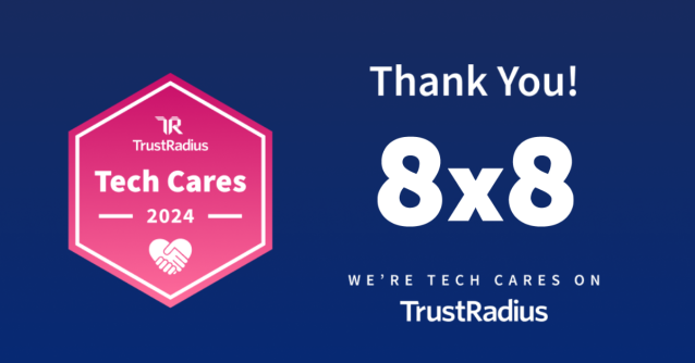 GLWdesign's tweet photo. Proud to share that @8x8 has won the @TrustRadius 2024 Tech Cares Award for demonstrating exceptional corporate social responsibility through volunteerism, #DEI programs, charitable donations &amp; fundraising, &amp; our commitment to #ESG standards. #Lifeat8x8 https://t.co/iR21BdPji0 https://t.co/ywQExEmBlA