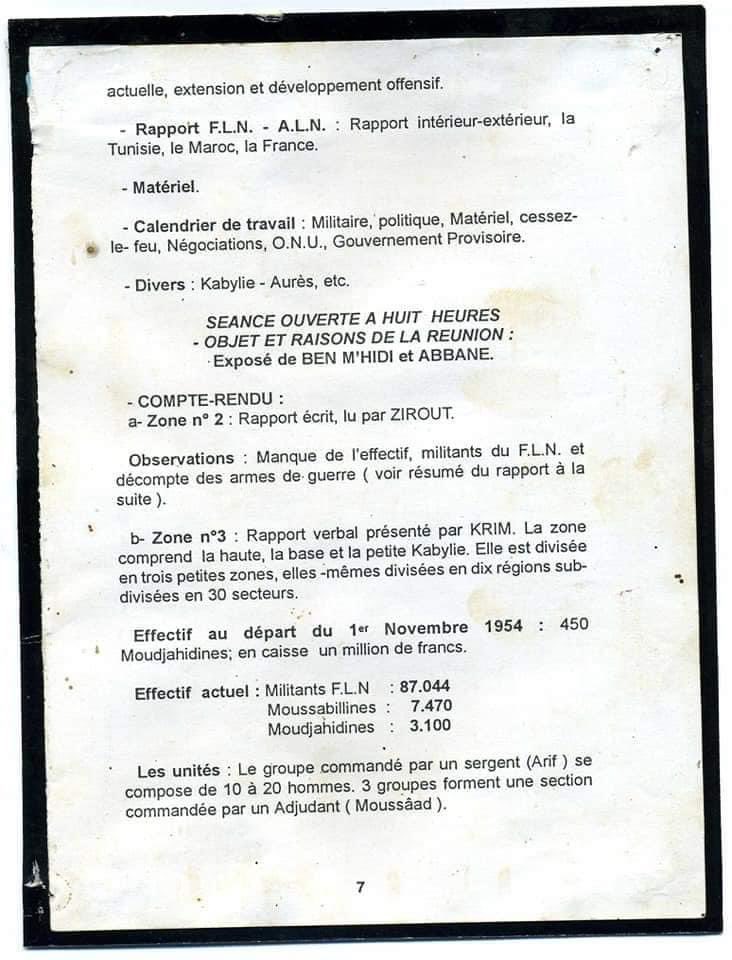 Tamazgha_'s tweet photo. ⭕️📸 Procès-verbal du congrès de la Soummam, le 20 Août 1956. https://t.co/2TueiihRKs