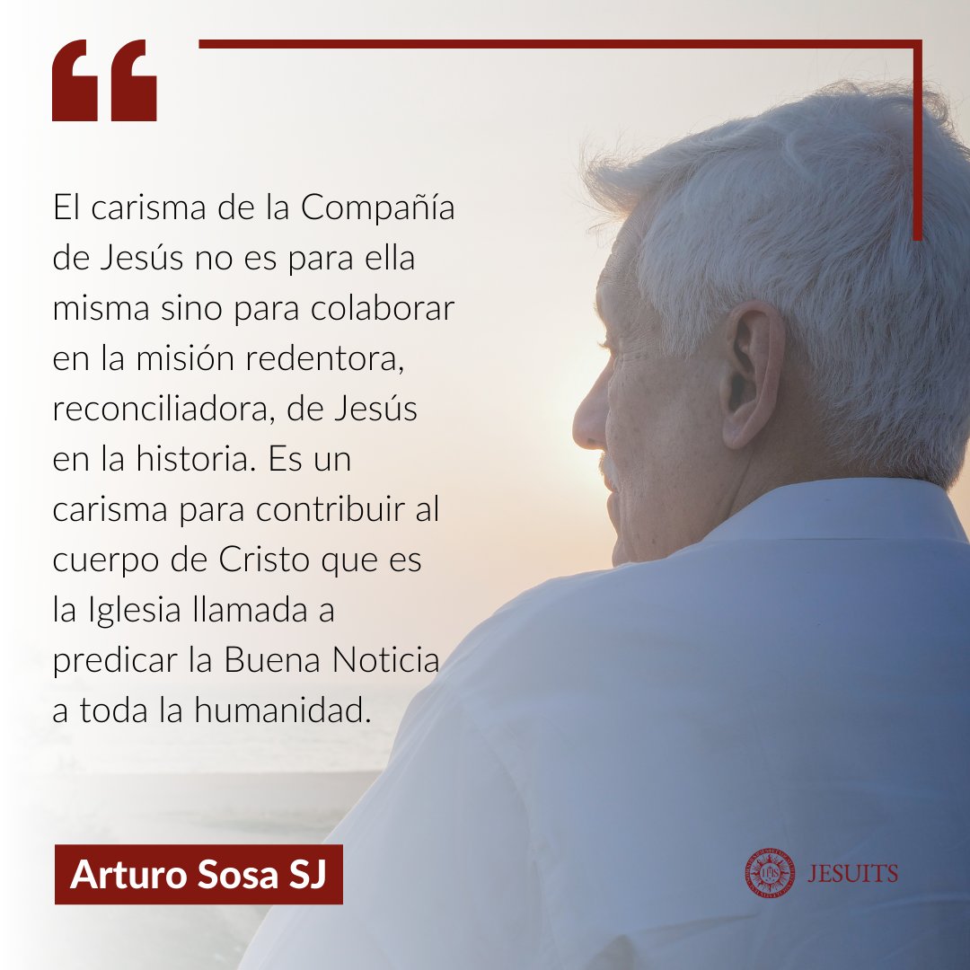 #PadreGeneral #ArturoSosa #Carisma #compañíadejesus #Jesuitas #Reconciliación #BuenaNoticia