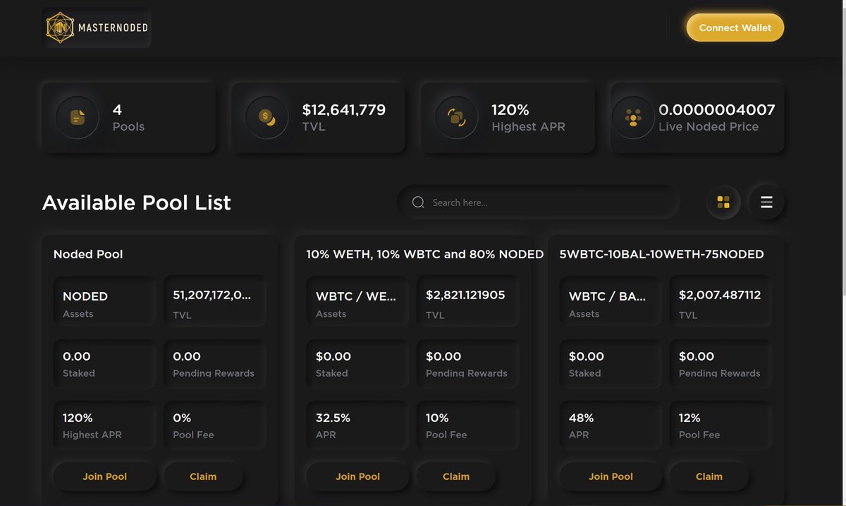 masternoded1's tweet photo. Here is how to Stake or Join Masternoded Pools
https://t.co/NmxYk1tO1T
#Defi #NODED #LP #Staking #Dapp https://t.co/gB2r1q9Irc
