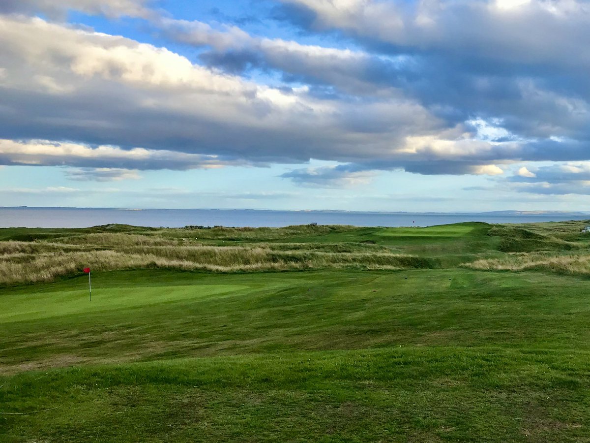 SaluPix's tweet photo. @GolfGuy77 I would try to get Golspie added. I like as much if not more than Brora.  Elie is my favorite in Fife. https://t.co/c41ALiPpQl