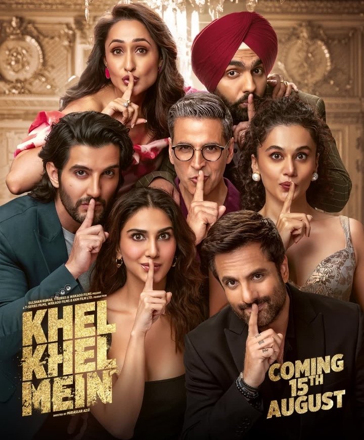 #KhelKhelMeinReview 

So good to see Akshay Kumar back in comedy—his comic timing is unmatched! The entire cast did a fantastic job, and the movie had me laughing throughout. Truly enjoyed this proper comedy film.

🌟: I'll rate it a Solid 8/10
