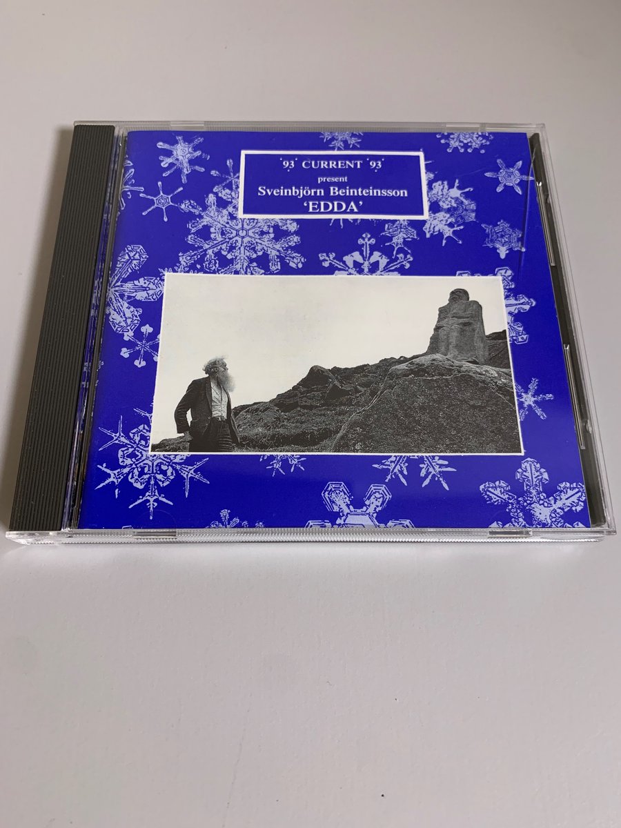 HedorahTribe's tweet photo. 93 Current 93 Present Sveinbjörn Beinteinsson - Edda 

Durtro - DURTRO 005 CD 

#SveinbjörnBeinteinsson 
#Current93 
#Folk 
#neopaganism https://t.co/SAHFEHQniT
