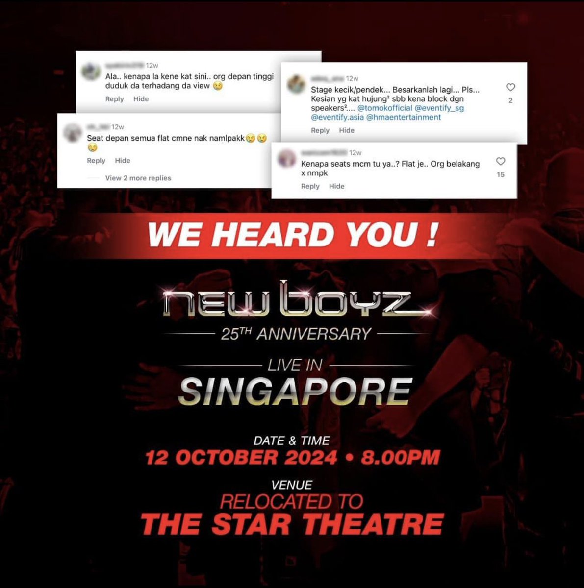 Tomokianzz's tweet photo. #NewBoyz25thAnniversary
#NewBoyz25thAnniversaryinSG https://t.co/NwOzlfmmxm