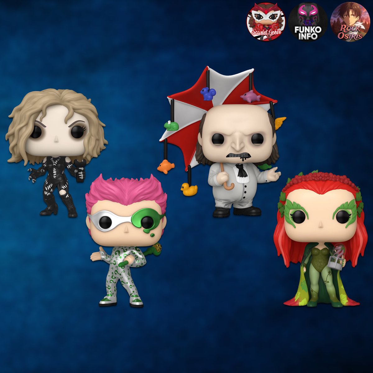FunkoPOPsNews's tweet photo. First look! Batman Forever, Batman & Robin and Batman Returns Funko POPs! Dropping at the links below this week ~ thanks @funkoinfo_ ~
EE ~ https://t.co/WdAqZ4cnx6
Amzn ~ https://t.co/1FQ8Mxu3iy
MHS ~ https://t.co/sB2xdEATDv
#Ad #DC #Batman #FPN #FunkoPOPNews #Funko #POP #POPVinyl #FunkoPOP #FunkoSoda