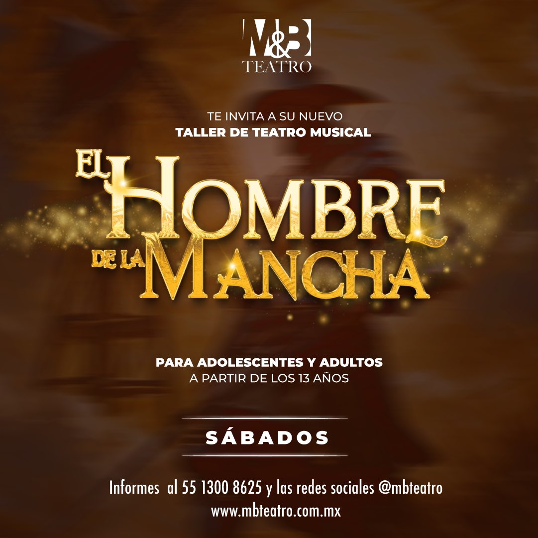 MBTEATRO's tweet photo. Ven y atrévete a vivir la magia del teatro musical como los profesionales. Inscripciones abiertas. Info por el WhatsApp de la imagen. https://t.co/g4but8m5Qe