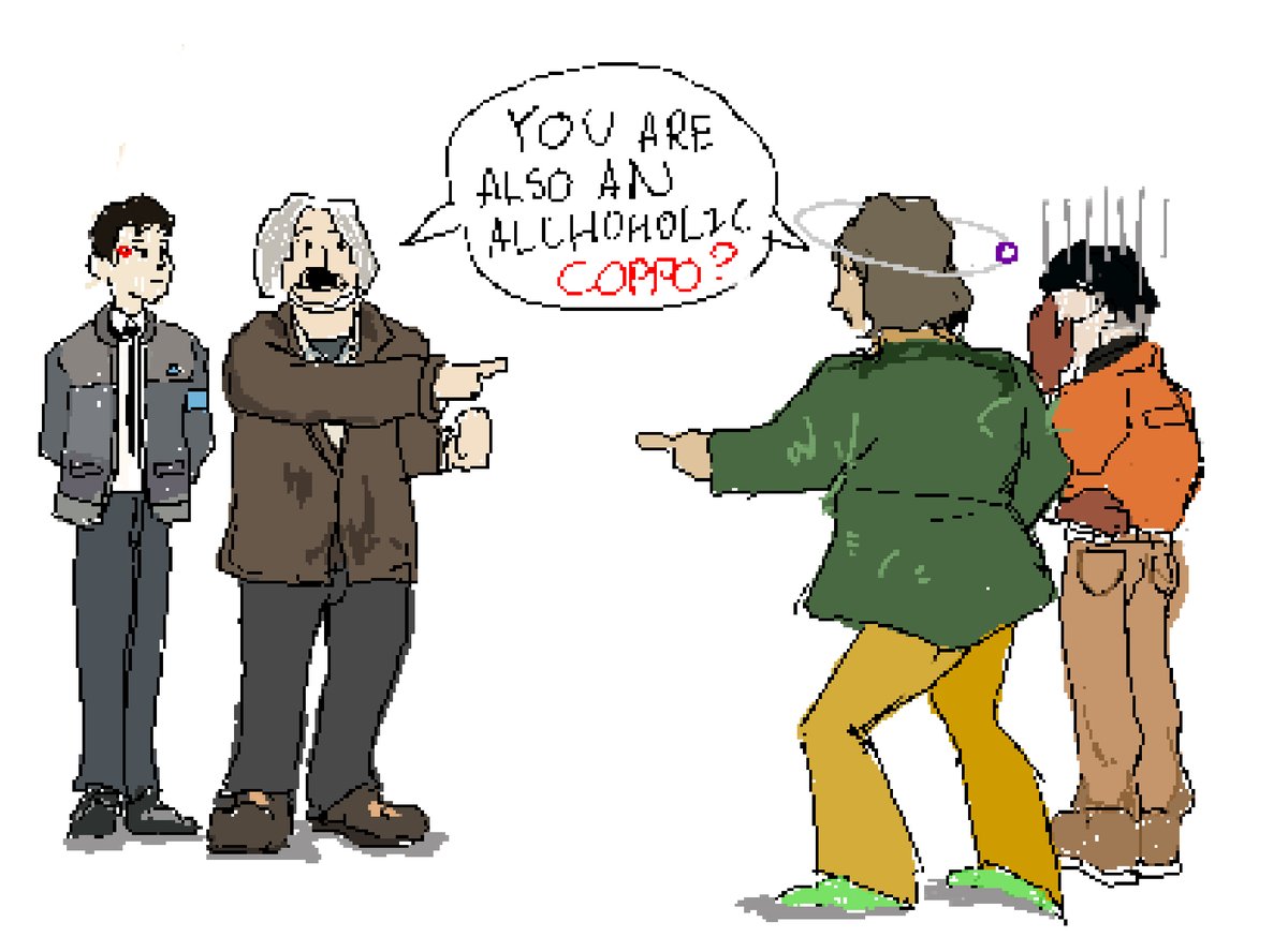 They all need therapy 

#discoelysium #DetroitBecomeHuman