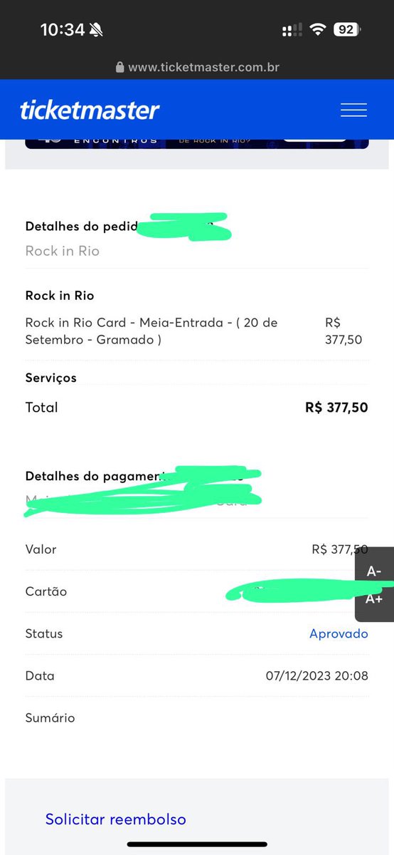 Bruna_Silva017's tweet photo. VENDO INGRESSO ROCK IN RIO MEIA ENTRADA 🎸🎸

DIA 13 DE SETEMBRO - TRAVIS SCOTT 
DIA 22 DE SETEMBRO - SHWN MENDES 

•FAÇO COMPROVAÇÃO, TROCO DOCUMENTOS !!!

https://t.co/M6isf2e6NH https://t.co/P2Ub2sbotB