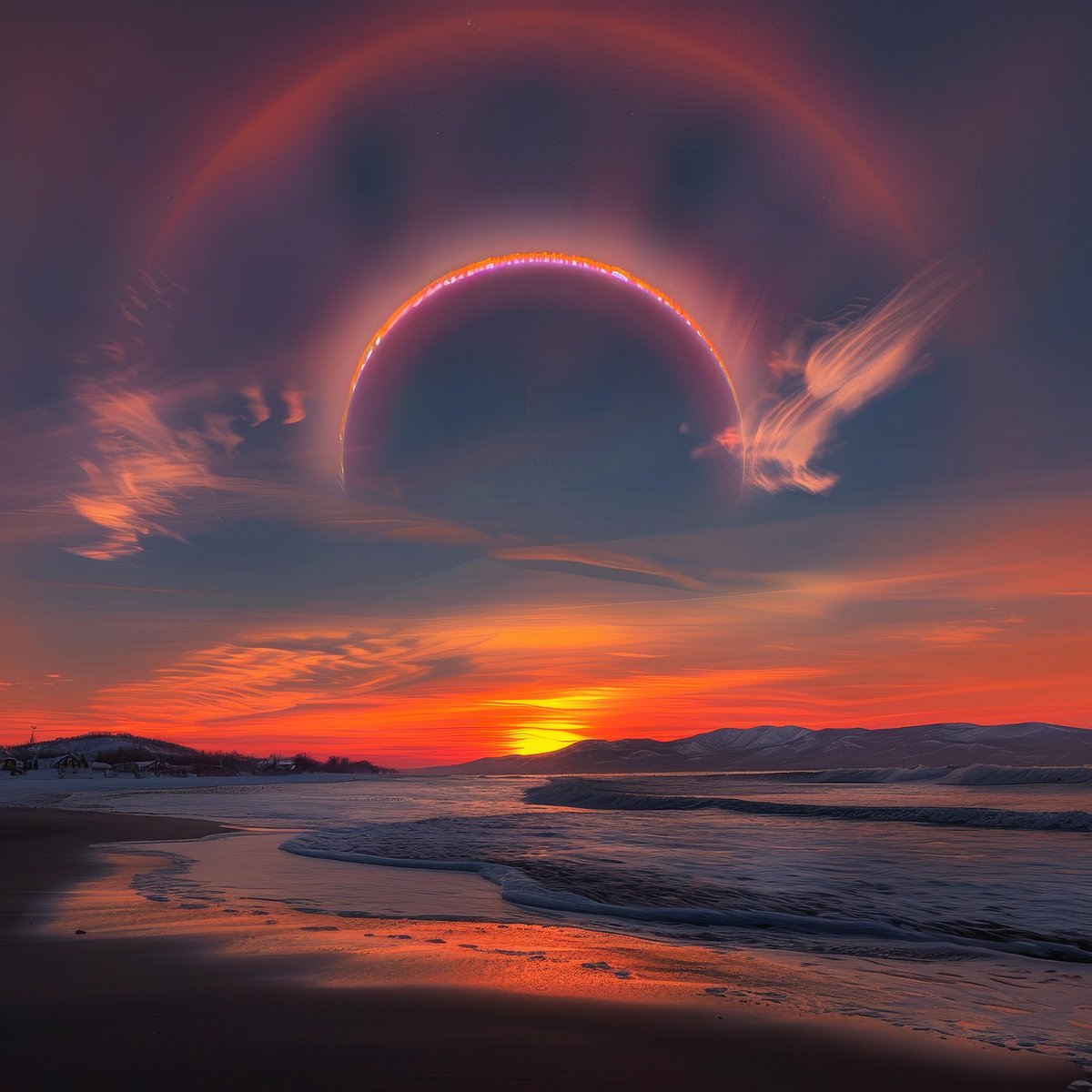 Beautiful Sunset ☀️🧡