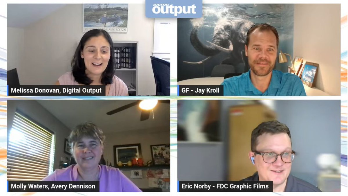 DO_Magazine's tweet image. If you missed today&apos;s webinar on vehicle graphics, with @ADGraphics_NA, @FDCFilms, and #generalformulations, don&apos;t worry, the recording is available here: buff.ly/3WRIErt 

We had a great time, as evident by our faces!

Thanks to sponsor @FDCFilms!