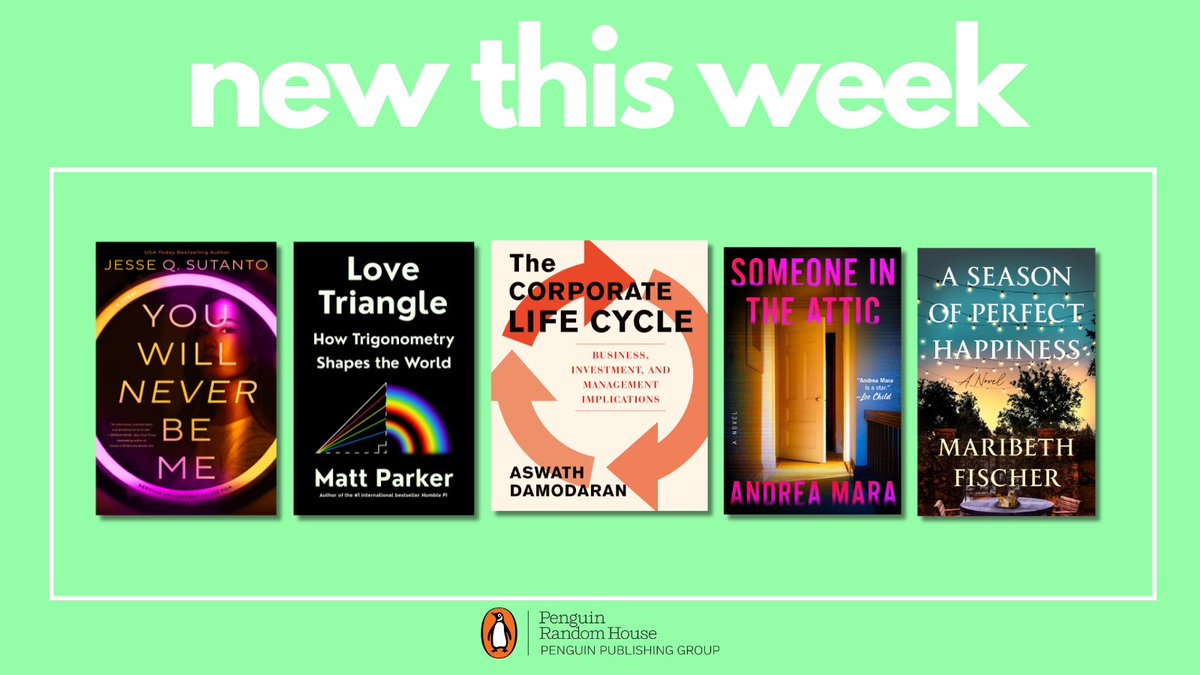 It's new books day! 😍 bit.ly/308bw5I
