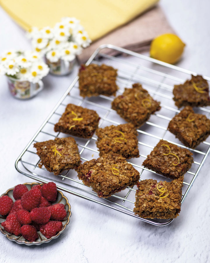 Cfulvio's tweet image. Celebrating raspberries in this week's @RTE_GUIDE with a delicious Frozen Raspberry Sangria &amp;amp; a fab healthy bake of Raspberry and Lemon Flapjacks to enjoy with a good cuppa!
Don't forget to pick up your copy
@ballyknockenHCS #cookeryschool #rteguide #raspberryrecipes #sangria