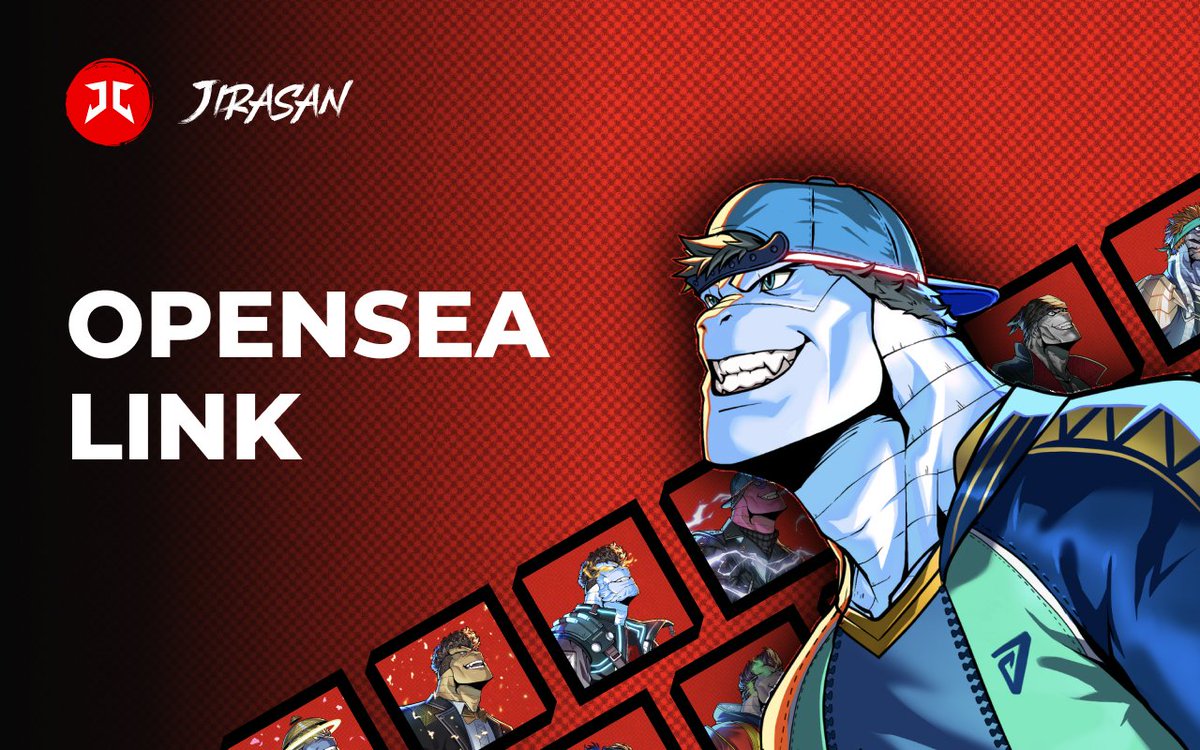 Let’s keep it respectable!! 🫡 

Please only click on official links. 👇 

Official Jirasan collection OpenSea Link:
opensea.io/collection/jir…

Official Jirakun collection OpenSea Link:
opensea.io/collection/jir…

#EarningReputation
#TakingRespect