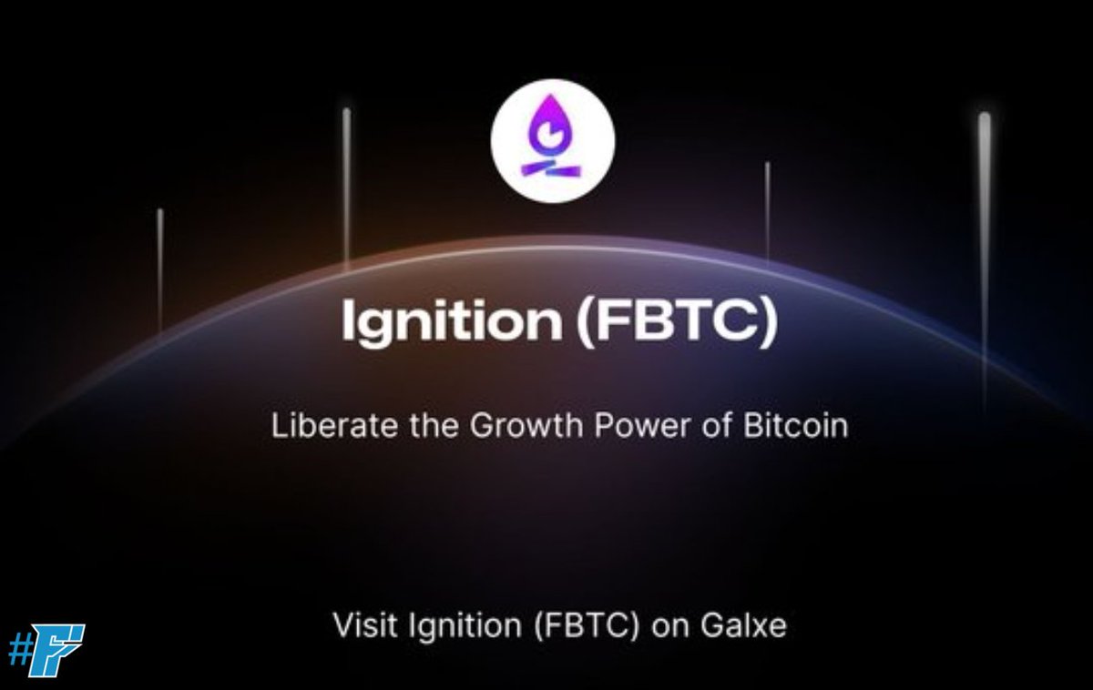 farukforseti's tweet photo. 📢Sizlere Ignition (FBTC) ‘nin  "Sparkle" Kampanyasından bahsetmek istiyorum.

📌Ignition platformu, $FBTC ekosistemini büyütmek ve topluluğumuzu genişletmek adına, Sparkle: $FBTC Early Adopter Quest kampanyalarını başlatıyor. Çeşitli sosyal medya görevleri ve Galxe görevi olacak.  Bu kampanya ile 20.000 $FBTC ödül havuzundan kazanma şansımız olacak.

🎯 Galxe Görevi: 

👉Sparkle kampanyası, Galxe platformunda gerçekleştirilecek. Görevleri yerine getirerek ve Sparks toplayarak hem ödüllerden yararlanabileceğiz hem de kampanyanın bir parçası olarak On-Chain Achievement Token (OAT) alacağız. 

🔗Galxe katılım linki; 👇

https://t.co/4P3UN4vZAb

🎁 Toplam Ödül Havuzu: 20.000 $FBTC Kazandığınız Sparks'lar, rastgele seçilecek katılımcılar arasında 20.000 $FBTC ödül havuzunun içinde dağıtılacak. 

 🔎 $FBTC, 12 Temmuz'daki lansmanından bu yana Ignition platformunda 100 milyon doların üzerinde Total Value Locked (TVL) elde etti. $FBTC sahipleri, Ethereum ve Mantle Network üzerinde Bitcoin varlıklarını farklı yatırımlar ile değerlendirme imkânına sahip oluyorlar. Gelecekte daha fazla zincir ve protokolle entegre olmayı planladıklarını açıkladılar.

⚠️ Bu görevleri tamamlayıp şansınızı denemenizi öneririm.

Herkese bol şanslar dostlar. 🍀
