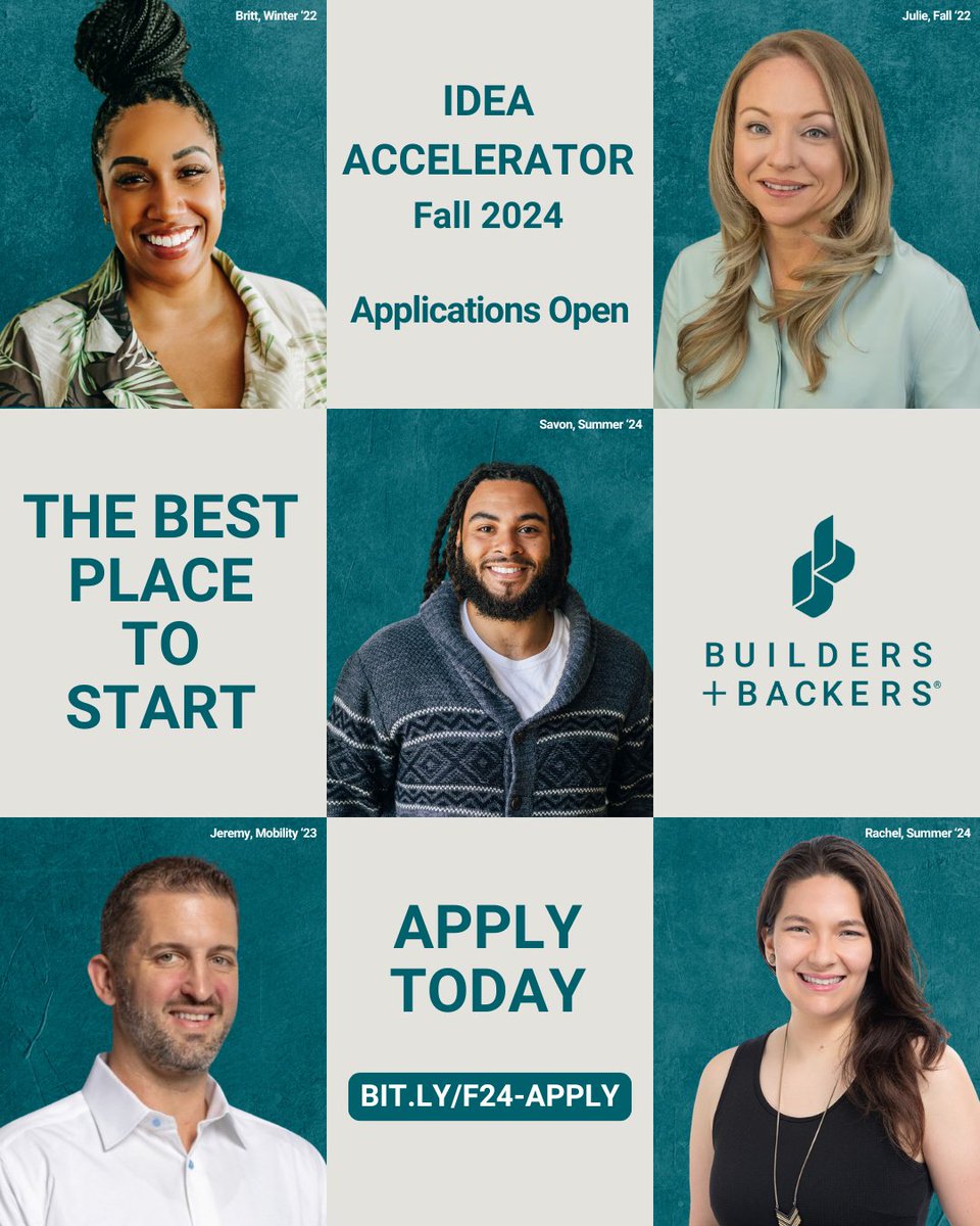 Builders + Backers tweet media