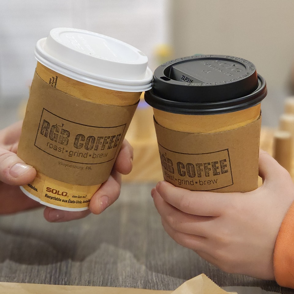 RGB Coffee in Waynesburg is open 8am to 8pm daily.

Customers can enjoy hot and cold coffee- and tea-based beverages, nitro brews, frappes, lattes, cappuccino, Americanos, drip and iced coffees, milk steamers, lemonade, sweet tea, slushies, and ICE CREAM!