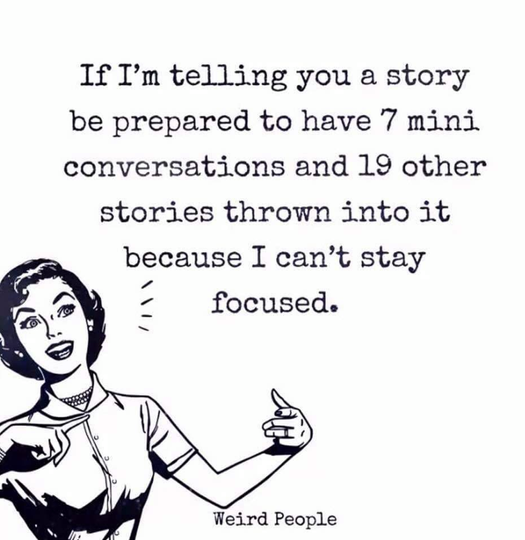 Jis bein' thorough, is all. They're all related!