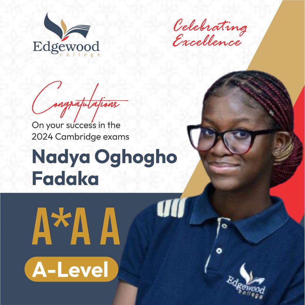 EdgewoodCollNG's tweet photo. Celebrating our 2024 Sixth Form College Top Achievers in the Cambridge A-Levels and Advanced Subsidiary (AS) program. ♥️🙏🏾🙌🏾😍🥳

#omemma #christianschool #champions #academicexellence #edgewoodcollege #lekki #sixthform #alevels https://t.co/6a4frBOws4