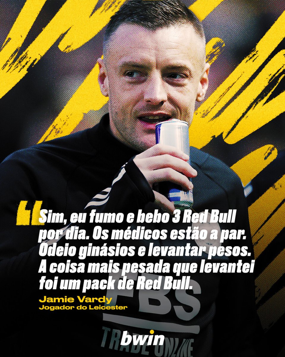 Já não se fazem jogadores como o Vardy, não é? 😅