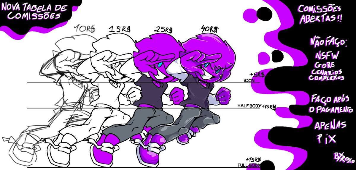 Roxo (Open Commissions) tweet media