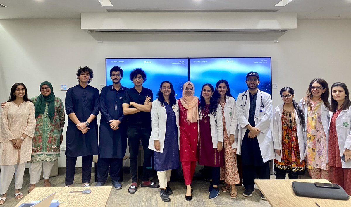 Javeria Tariq (@javs0212) on Twitter photo From serving as PFL convener to now being invited by <a href="/PFL_aku/">Pediatrics for Life</a> to share my US clinical electives journey with juniors - it feels like just yesterday, I was seeking advice as a student. Grateful to give back to my alma mater. #FullCircle #Pediatrics
<a href="/AKUPaediatrics/">AKU Paediatrics</a> <a href="/AKUGlobal/">Aga Khan University</a> From serving as PFL convener to now being invited by <a href="/PFL_aku/">Pediatrics for Life</a> to share my US clinical electives journey with juniors - it feels like just yesterday, I was seeking advice as a student. Grateful to give back to my alma mater. #FullCircle #Pediatrics
<a href="/AKUPaediatrics/">AKU Paediatrics</a> <a href="/AKUGlobal/">Aga Khan University</a>