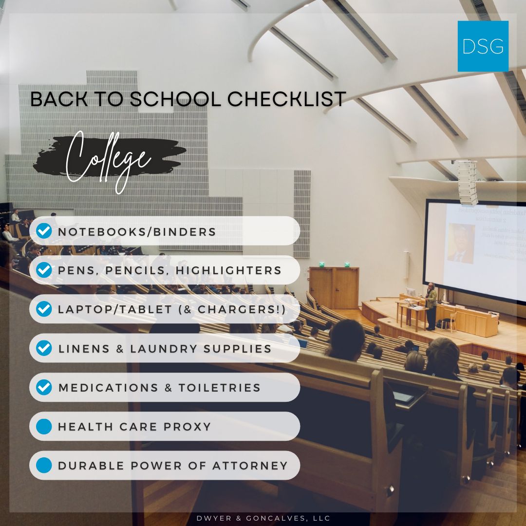 As your kids head off to #college, don’t forget to prepare them for the unexpected. A #HealthCareProxy and #DurablePowerofAttorney ensure that you can make crucial decisions if they’re unable to. 

To learn more,  reach out today! Contact info in bio.

#estateplanning #estateplan