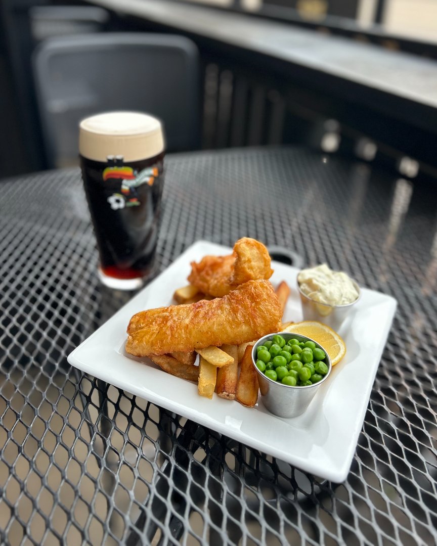 What a view 😍 Stop by the pub for $10 Fish &amp; Chips all day!