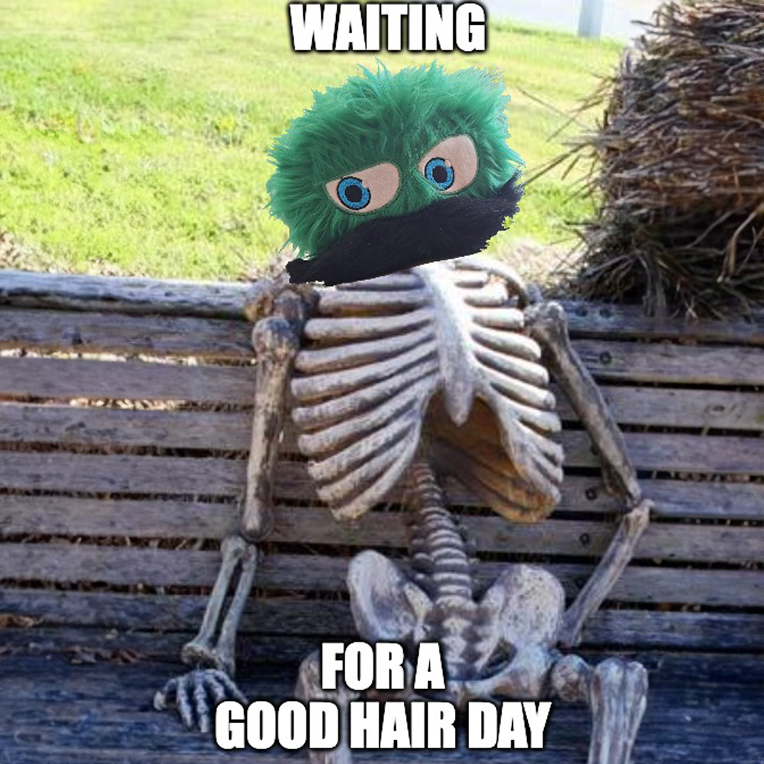 PlayLeosFortune's tweet photo. Me, waiting for a good hair day like it’s the lottery 🎰.
If only the hair gods would bless us soon!

Participate to win a Plushie on my last post!

#LeosFortune10 #game https://t.co/UuPHa8zueA