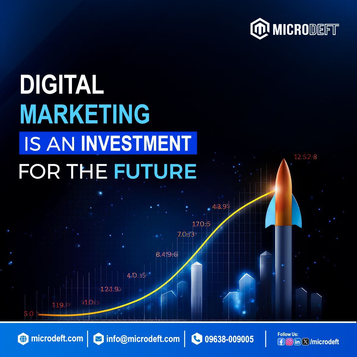 microdeft's tweet image. Digital marketing is an investment for the future.
#SEO #DigitalMarketing #Microdeft