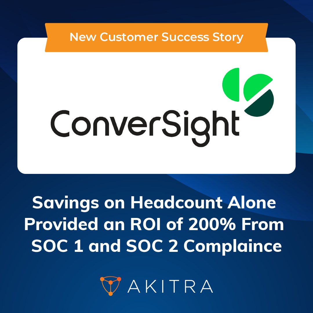 Akitra_Inc's tweet photo. ๐ก๏ธ @ConverSight_ai swiftly achieved #SOC2 readiness and expedited its #SOC1 process by levaraging Akitra for #Automating data collection and leveraging customizable templates. ๐
Read more at https://t.co/EqQm9F8kb3
Book a #Demo today at https://t.co/lGRc2vih4Q https://t.co/ro4PMvEC1n