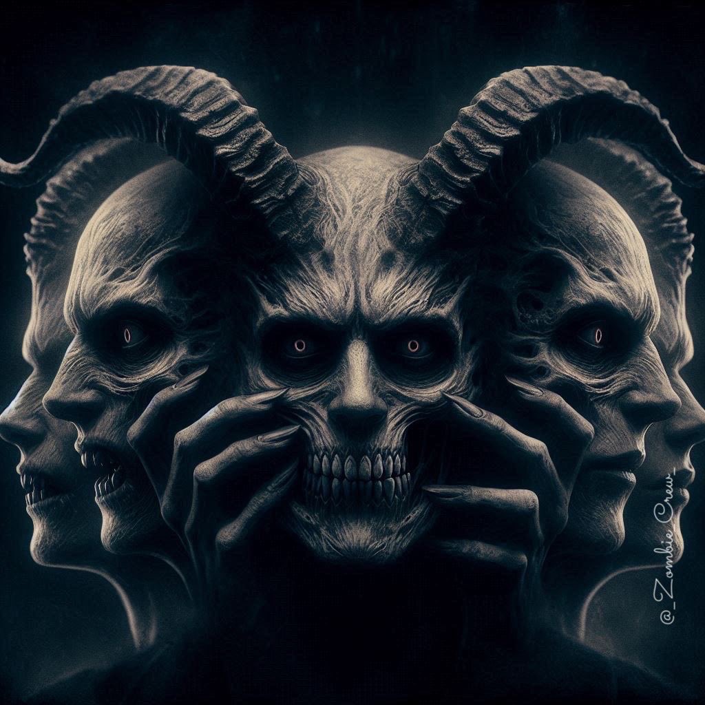 Multiple personalities 
#ZombieCrew #MentalHealthMatters