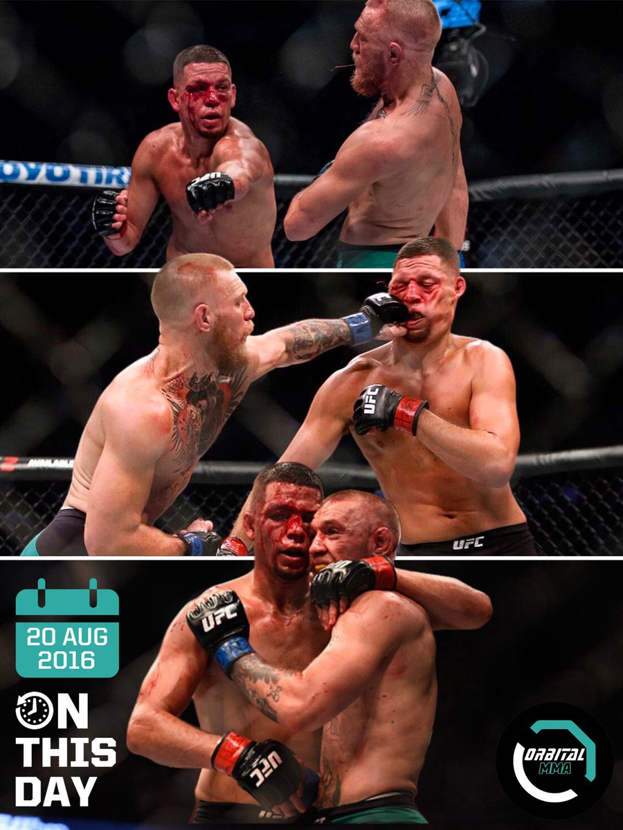 ‘DOUBT ME NOW!’ 📆 On this day 8 years ago, <a href="/TheNotoriousMMA/">Conor McGregor</a> and <a href="/NateDiaz209/">Nathan Diaz</a> delivered one of the greatest rematches of all time with “The Notorious” coming out on top of the judges scorecards.

The score is tied at 1-1, will we ever see the trilogy? 🔮