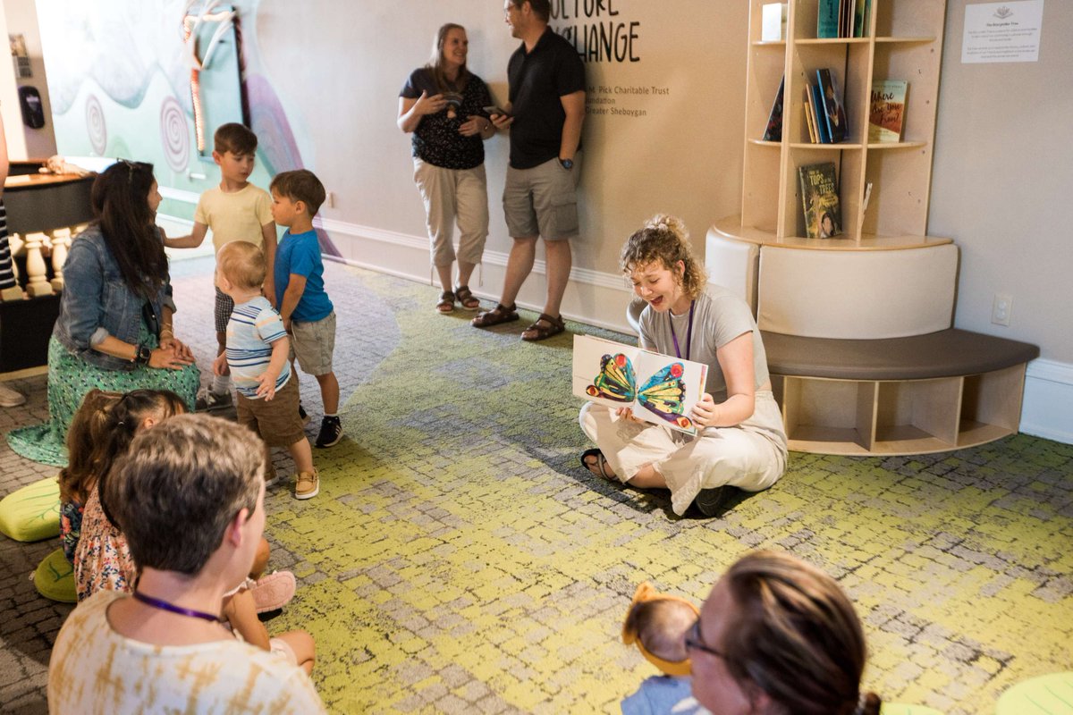 Our Grant portal is open until September 15 ✨  We recently visited Above and Beyond Children's Museum,  one of our longtime grantees. Kohler Foundation primarily supports arts and education in Sheboygan County - to see our full funding priorities, visit kohlerfoundation.org/grants