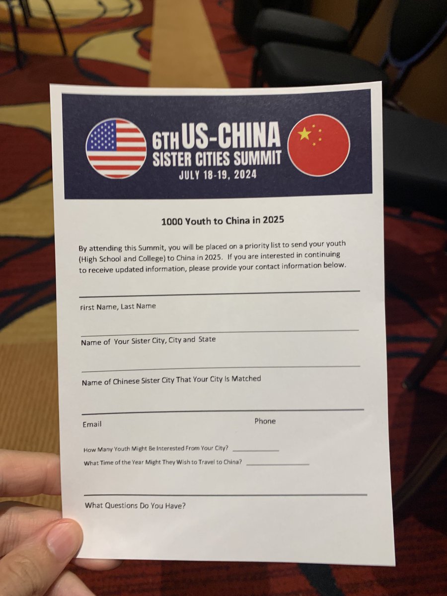 New: The State Dept endorsed U.S.-China "sister city" agreements, despite a 2022 intelligence community warning that describes how Beijing uses these pacts to push its geopolitical agenda onto unsuspecting municipal and state officials across America. 

I attended the U.S.-China