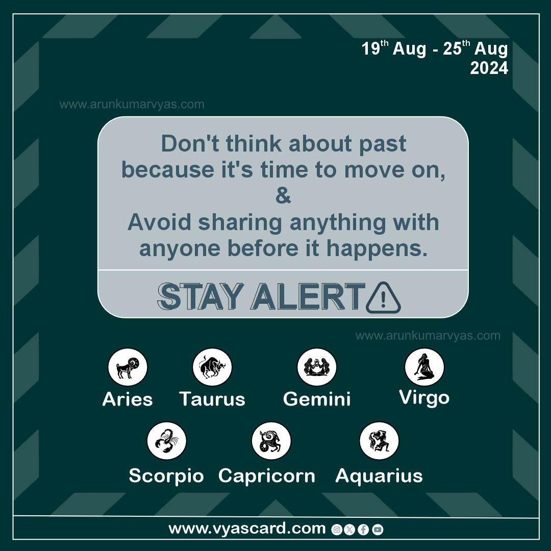 Arunastrology's tweet photo. Stay Alert...
.
.
.
#arunkumarvyas #vyascard #astrology #arunkumarvyas #vyascard #astrology #taurus #gemini #virgo #scorpio #capricorn #zodiacsigns #astrologypost #astrologysigns #astrologylovers #zodiacsigns #avoid #arguements #alert #followers https://t.co/vm9Umipc2p