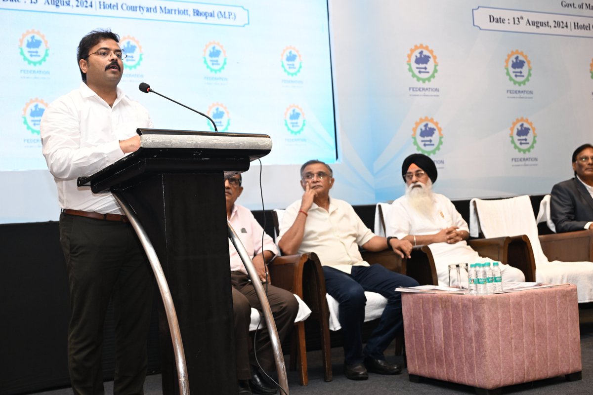 Federation of M.P. Chambers of Commerce & Industry tweet media